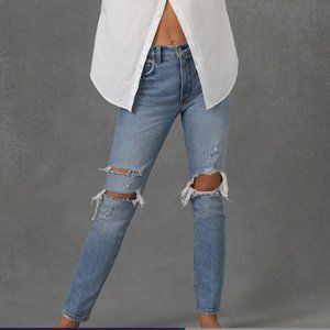 A&F High Rise Skinny Jeans